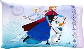 img 1 attached to ❄️ Disney Frozen Unleash The Magic 4pc Toddler Bedding Set - Elsa, Anna, Olaf: Transform Your Child's Bedroom Into a Winter Wonderland!