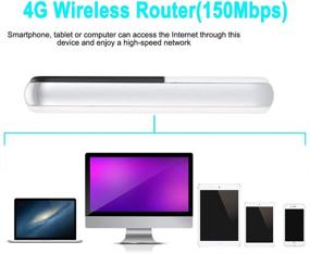 img 3 attached to 📶 Bewinner Portable 4G WiFi Router MF925 - Unlocked 4G LTE Mobile Router with Mini WiFi Box and Multiple Band Support