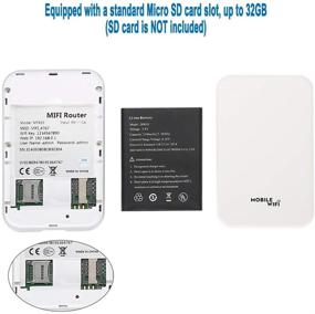 img 1 attached to 📶 Bewinner Portable 4G WiFi Router MF925 - Unlocked 4G LTE Mobile Router with Mini WiFi Box and Multiple Band Support