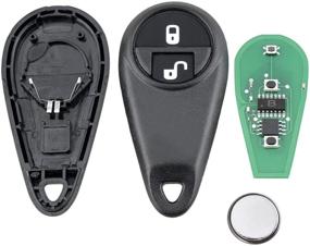 img 3 attached to Keyless Entry Remote for 2005-2008 Subaru Forester Impreza WRX, 2006 Legacy, 2005-2007 STI, 2004-2007 WRX, 2005-2007 Bajia (NHVWB1U711) - 433Mhz