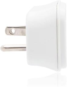 img 2 attached to Maxxima 3 Grounded Multi Outlet Adapter Wall Plug - Expand to 3 Outlets with Outlet Extender Wall Tap - Pack of 4