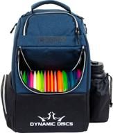 🎒 optimized dynamic discs trooper disc golf backpack - high capacity frisbee disc golf bag for beginners - lightweight, durable, and holds 18+ discs логотип