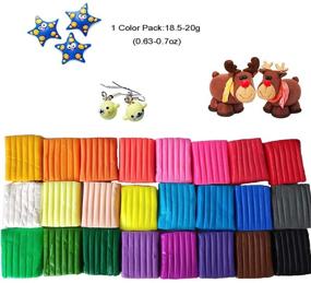 img 3 attached to 🎨 Premium 24 Colors Polymer Molding Clay Set: Baking Kit with Sculpting Tools & Accessories - Great DIY Clay Crafts Gifts!