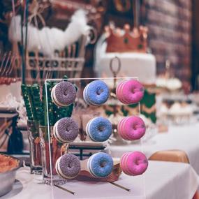 img 3 attached to Acrylic Wedding Birthday Donut Display