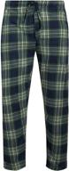 👖 polar fleece pajama pockets xl for men - clothing and sleep/loungewear logo