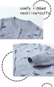 img 3 attached to Vimfashi Button Knitted Cardigan Sweater Apparel & Accessories Baby Boys