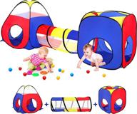 🏠 exploring fun: tunnels toddler children outdoor playhouse logo