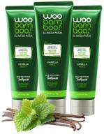 woobamboo toothpaste bundle naturally fluoride logo