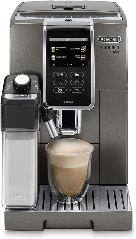 delonghi dinamica automatic espresso titanium 로고