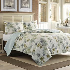 img 1 attached to 🛏️ Премиум комфорт: Квилт King Size от Tommy Bahama - Роскошное постельное белье для непревзойденной уюта!