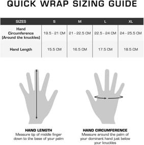 img 1 attached to 🥊 STING Elastic Quick Wrap Gloves: Weightlifting, Bodybuilding, Powerlifting, Crossfit Support for Hand, Wrist, Knuckle, Fist & Finger, Olympic Sponsors