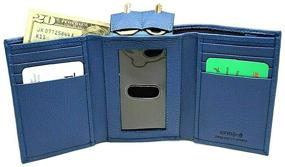 img 3 attached to Practical and Stylish Trifold Leather Wallet 130 RFTF for Men's Wallets, Card Cases & Money Organizers