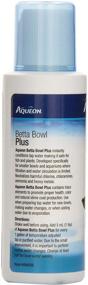 img 2 attached to 🐠 Aqueon 4 Pack Betta Bowl Plus Water Conditioner & Dechlorinator - 4 Fl Oz Each