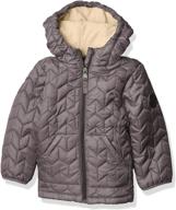 🧥 stylish and warm: perry ellis boys' toddler quilted puffers" logo