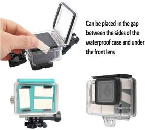 img 3 attached to 📸 O'woda 24pcs Underwater Dive Case Anti Fog Inserts for GoPro Hero 6/5/4/3/2, SJCAM, OSMO, YI Action Cameras – Accessories