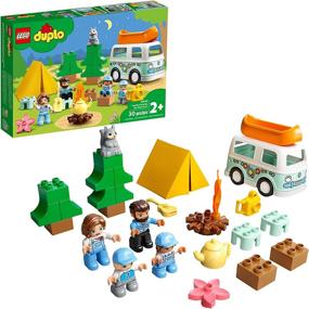 img 4 attached to 🏕️ LEGO DUPLO Town Family Camping Van Adventure 10946: Fun and Educational Camping Toy for Toddlers and Kids (30 Pieces)