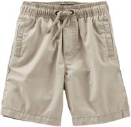 👖 oshkosh b'gosh boys' woven shorts 21074512 logo