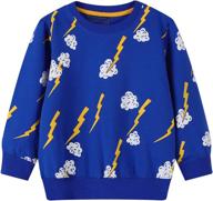 👦 bibnice boys' toddler sweatshirts pullover: fashion hoodies & sweatshirts for boys' clothing логотип