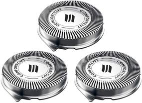 img 3 attached to High-Performance SH30 Replacement Heads: Ultimate Precision and Comfort for Philips Norelco Series 3000, 2000, 1000 Shavers and S738 Click and Style with 9 Blades Cutting System - SH30/52