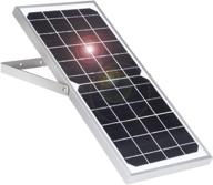 ⚡️ solar panel for arlo pro 2 and arlo pro | 7.5w high-performance charging to ensure sufficient power | not compatible with arlo ultra and arlo pro3 (silver) logo