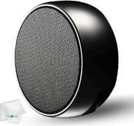 🔊 portable wireless bluetooth speaker with bass stereo sound | ideal for office, outdoor & travel | tf card slot & built-in mic | compatible with android phones, tablets, laptops, computers logo