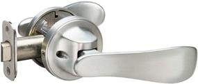 img 4 attached to 🚪 Yale P5101N01 Navis Paddle Passage Lever (Push/Pull to Open), Contactless Opening – Hip Press, Satin Nickel