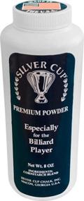 img 1 attached to 8 Ounce Shaker Bottle of Premium 🎱 Silver Cup Billiard/Pool Hand Chalk - Enhance Your Game!