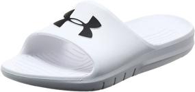 img 4 attached to Under Armour Athletic Slide Sandal - Black Men's Shoes