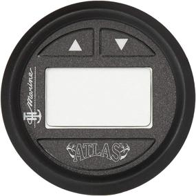 img 2 attached to 📏 Atlas FAGK-2-DP Jack Plate Digital Gauge Black Face: Perfect Fit for 6", 10", 12", & 14" Models