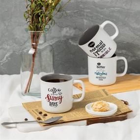 img 1 attached to ☕️ Caffeinate Your Day with FE Coffee's Ceramic Novelty Inspiring Mug!