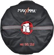 maxxmma double end heavy bag anchor - unfilled weight bag for 🥊 enhanced core training, punching, boxing, mma, workout, and fitness - multifunctional 3-in-1 tool логотип