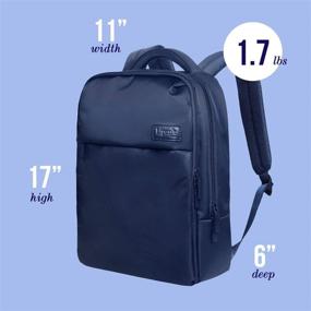 img 3 attached to 💼 Lipault Laptop Shoulder Bag: Versatile Business Backpack and Laptop Backpack Solution