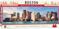 🧩 optimized boston panoramic jigsaw puzzle by masterpieces logo