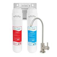🚰 metpure versatile under sink water filter system: quick & easy 2-stage filtration for clean drinking water - removes chlorine, bad taste & odor logo