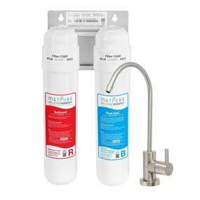 img 4 attached to 🚰 Metpure Versatile Under Sink Water Filter System: Quick & Easy 2-Stage Filtration for Clean Drinking Water - Removes Chlorine, Bad Taste & Odor