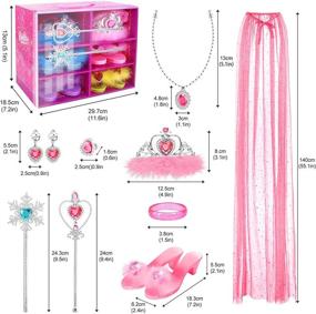 img 3 attached to 👑 Preschool Princess Costume Collection Bracelets