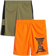 performance boys' clothing: tapout boys athletic shorts for active lifestyle logo