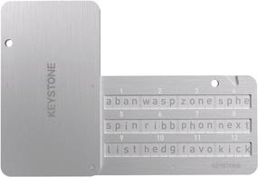 img 3 attached to 💪 Cobo Tablet (Keystone Tablet): The Ultimate Indestructible Steel Crypto Cold Storage Seed Backup for All BIP39 Hardware & Software Wallets - Ledger, Trezor, KeepKey, Coldcard - Supports up to 24 Words