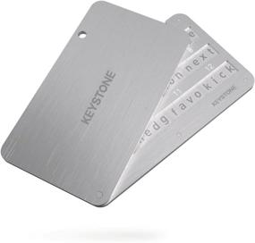 img 4 attached to 💪 Cobo Tablet (Keystone Tablet): The Ultimate Indestructible Steel Crypto Cold Storage Seed Backup for All BIP39 Hardware & Software Wallets - Ledger, Trezor, KeepKey, Coldcard - Supports up to 24 Words