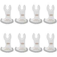 🔹 xxgo 8-pack diamond segment swing grit grout blades for oscillating multi tool - xg8001s логотип