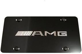 img 1 attached to Mercedes AMG Aluminum Black License