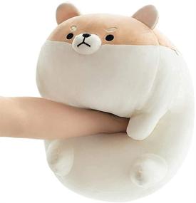 img 4 attached to 🐕 ARELUX Stuffed Shiba Inu Plush Pillow-Corgi Dog Anime Plushies & Japanese Cuddle Pet Throw Pillow-Kawaii Plush Toy Gifts for Boys, Girls, Kids-Birthday + SEO
