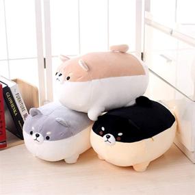 img 3 attached to 🐕 ARELUX Stuffed Shiba Inu Plush Pillow-Corgi Dog Anime Plushies & Japanese Cuddle Pet Throw Pillow-Kawaii Plush Toy Gifts for Boys, Girls, Kids-Birthday + SEO