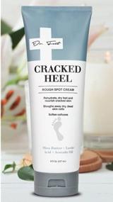 img 1 attached to 🦶 FOOT RX Cracked Heel Cream - Advanced Formula for Dry Feet, Rough Spots, and Cracked Heels - 8oz Tube