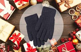 img 2 attached to 🧤 Stay Warm this Winter with Girls' Thermal Winter Gloves - Perfect Accessories for Boys & Girls