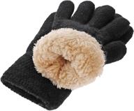 🧤 stay warm this winter with girls' thermal winter gloves - perfect accessories for boys & girls logo