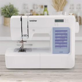 img 3 attached to 🧵 Brother CS5055 Computerized Sewing Machine - Explore 60 Built-in Stitches, Enhanced LCD Display, and 7 Essential Feet in White