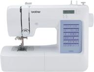 🧵 brother cs5055 computerized sewing machine - explore 60 built-in stitches, enhanced lcd display, and 7 essential feet in white logo