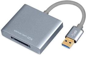 img 3 attached to Moveski 5212 USB3.0 XQD Card Reader: High-Speed USB 3.0 Reader for Sony G Series & Lexar USB Mark Card