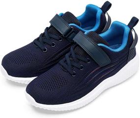 img 3 attached to Alibress Kids Sneakers - Unisex Athletic Running Tennis Sport Shoes for Boys and Girls
